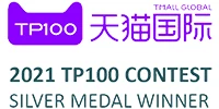 Award - Tmall Global 2021 TP100 Silver